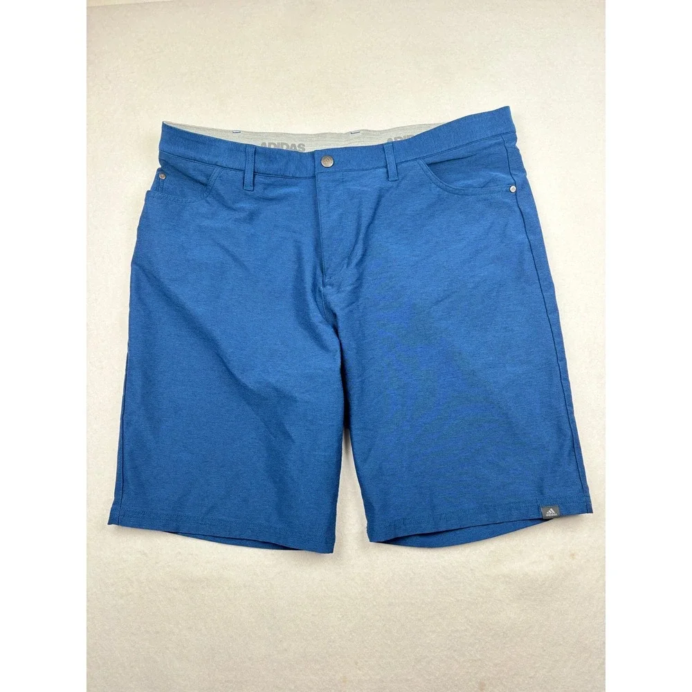 Adidas Golf Shorts Mens‎ 38 Stretch Performance Flat Front Active